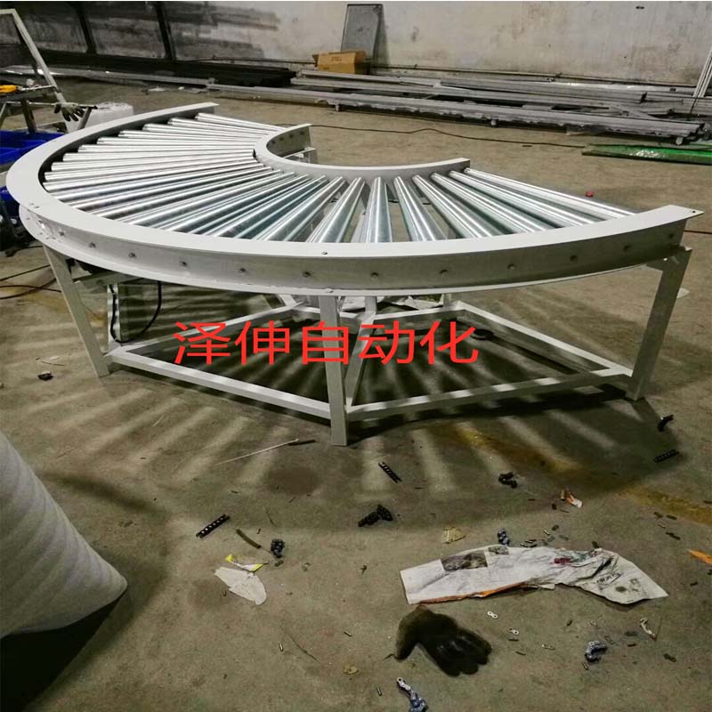  90° 180°不銹鋼滾筒轉(zhuǎn)彎機 刀口轉(zhuǎn)彎機 滾筒輸送機生產(chǎn)廠家直銷