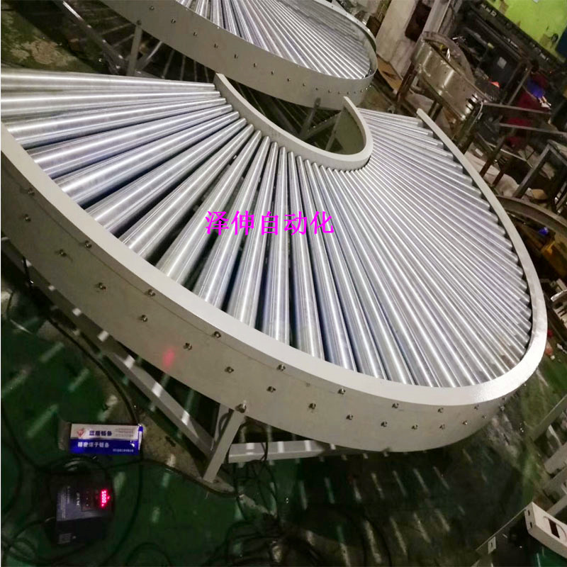  非標轉彎機定做 物流轉彎機 90°180轉角輸送機 大型皮帶轉角機
